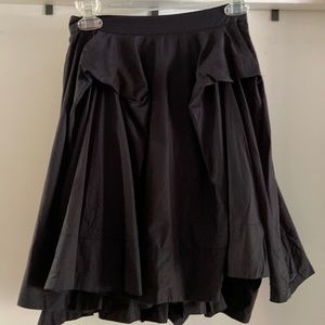 All Saints Spitafields Black Sultan Skirt